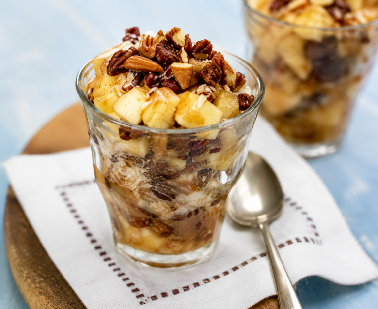 Apple Cobbler Parfaits