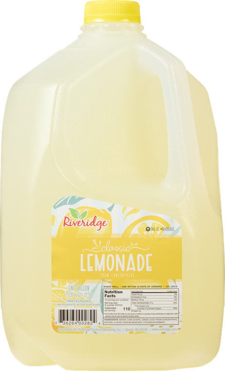 Riveridge Classic Lemonade Gallon