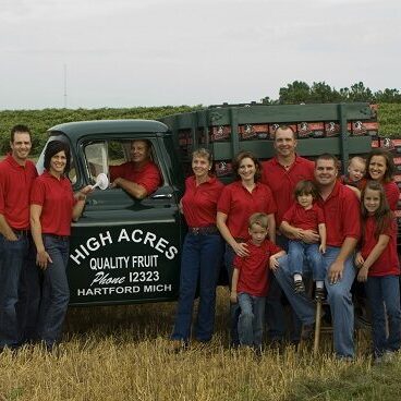 Meachum family on the field