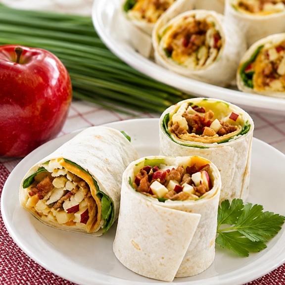 Riveridge Bacon Lettuce Apple Bites Recipe